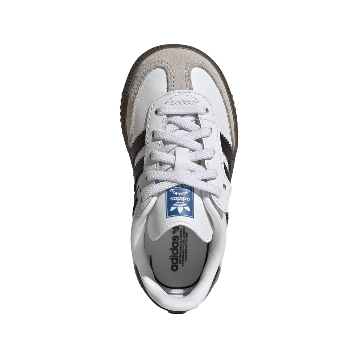 Adidas Samba OG Toddler Sneaker White Black Stripe