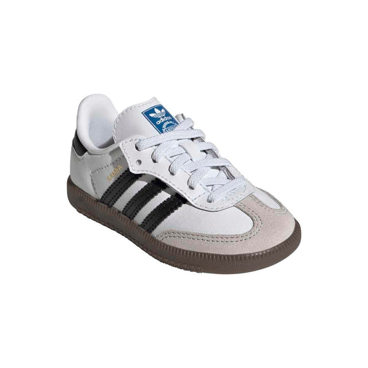 Adidas Samba OG Toddler Sneaker White Black Stripe