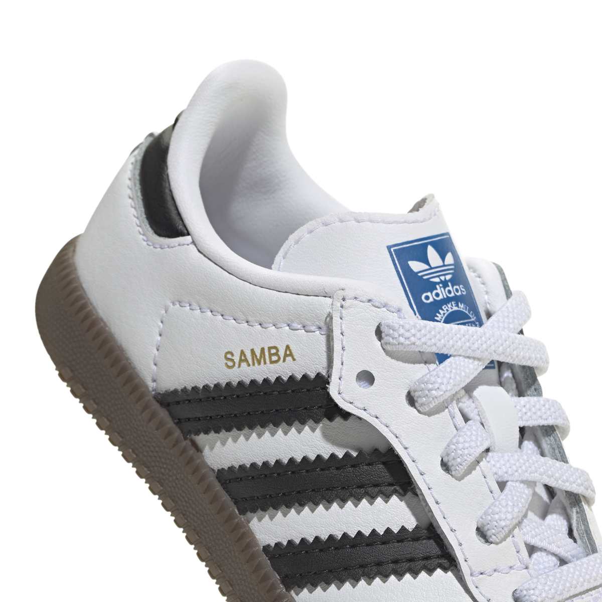 Adidas Samba OG Toddler Sneaker White Black Stripe