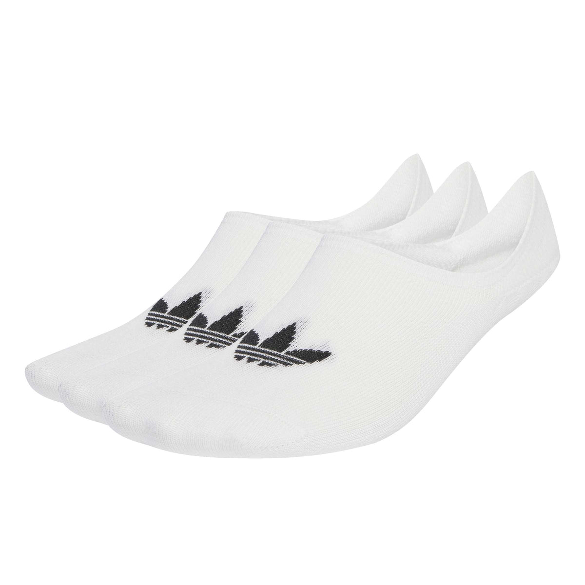 Adidas 3 Pack White Low Cut Socks