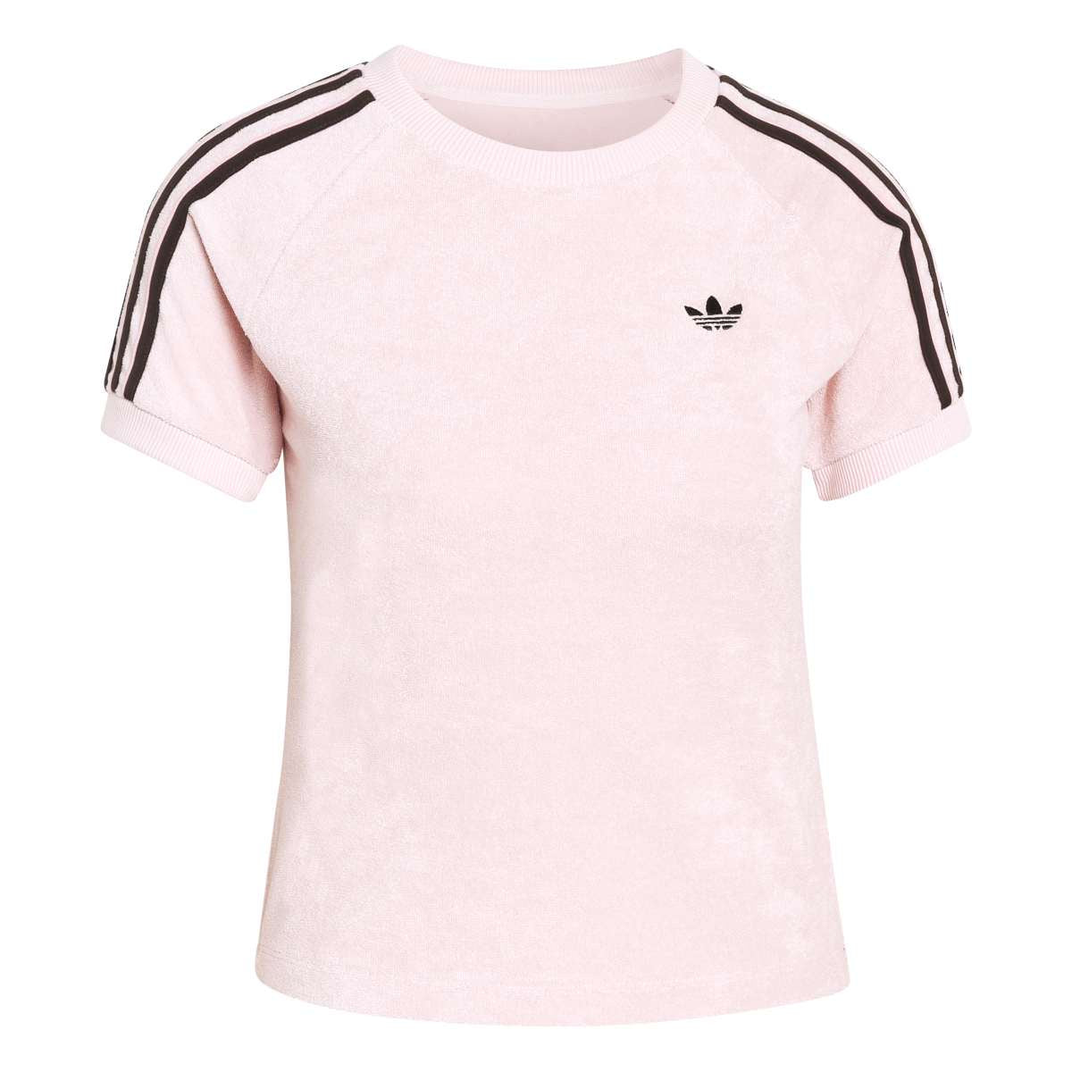 Adidas Terry Towell Cali Tee Pink Womens