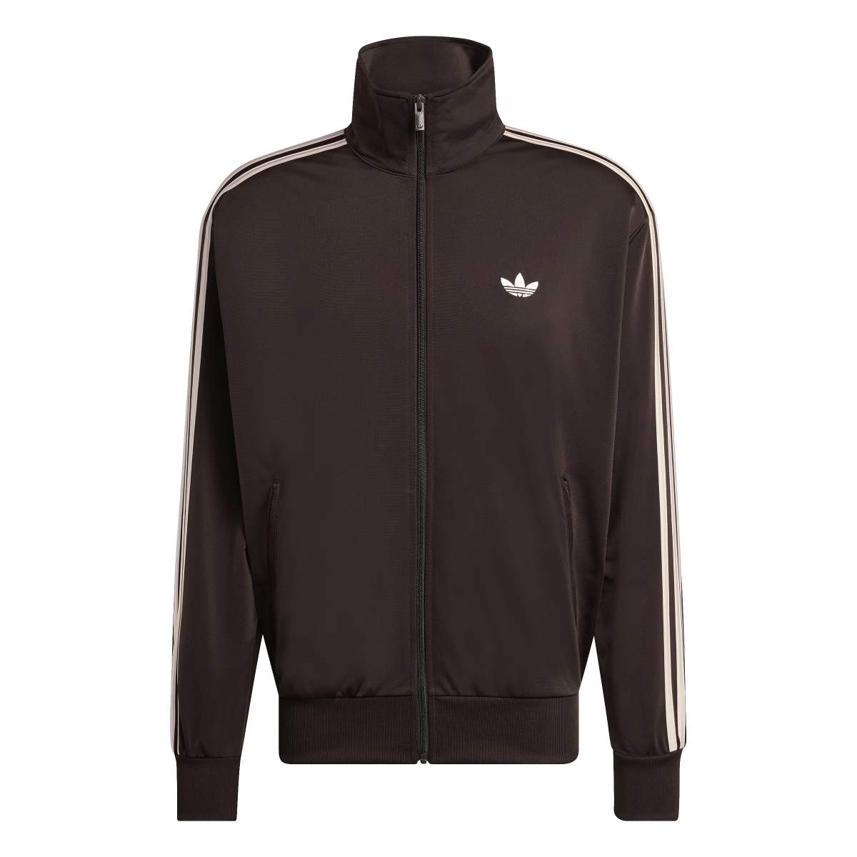 Adidas Firebird Mens Track Top Dark Brown