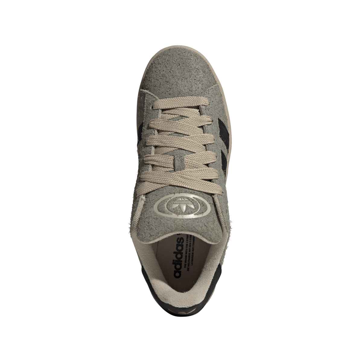 Adidas Campus 00s Mens Silver Grey Black Stripes