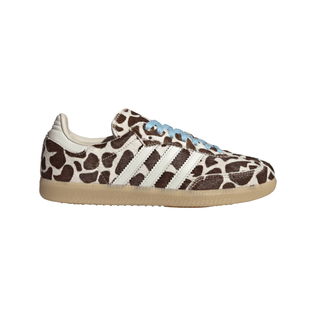 Adidas Samba OG Womans Animal Print Ivory Stripes