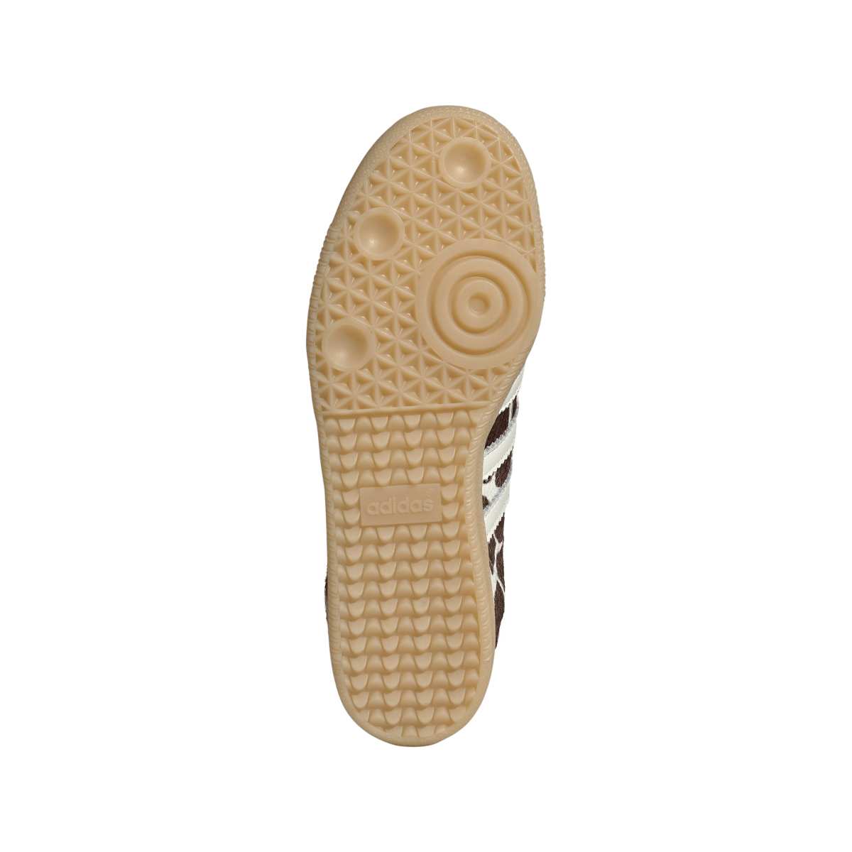 Adidas Samba OG Womans Animal Print Ivory Stripes