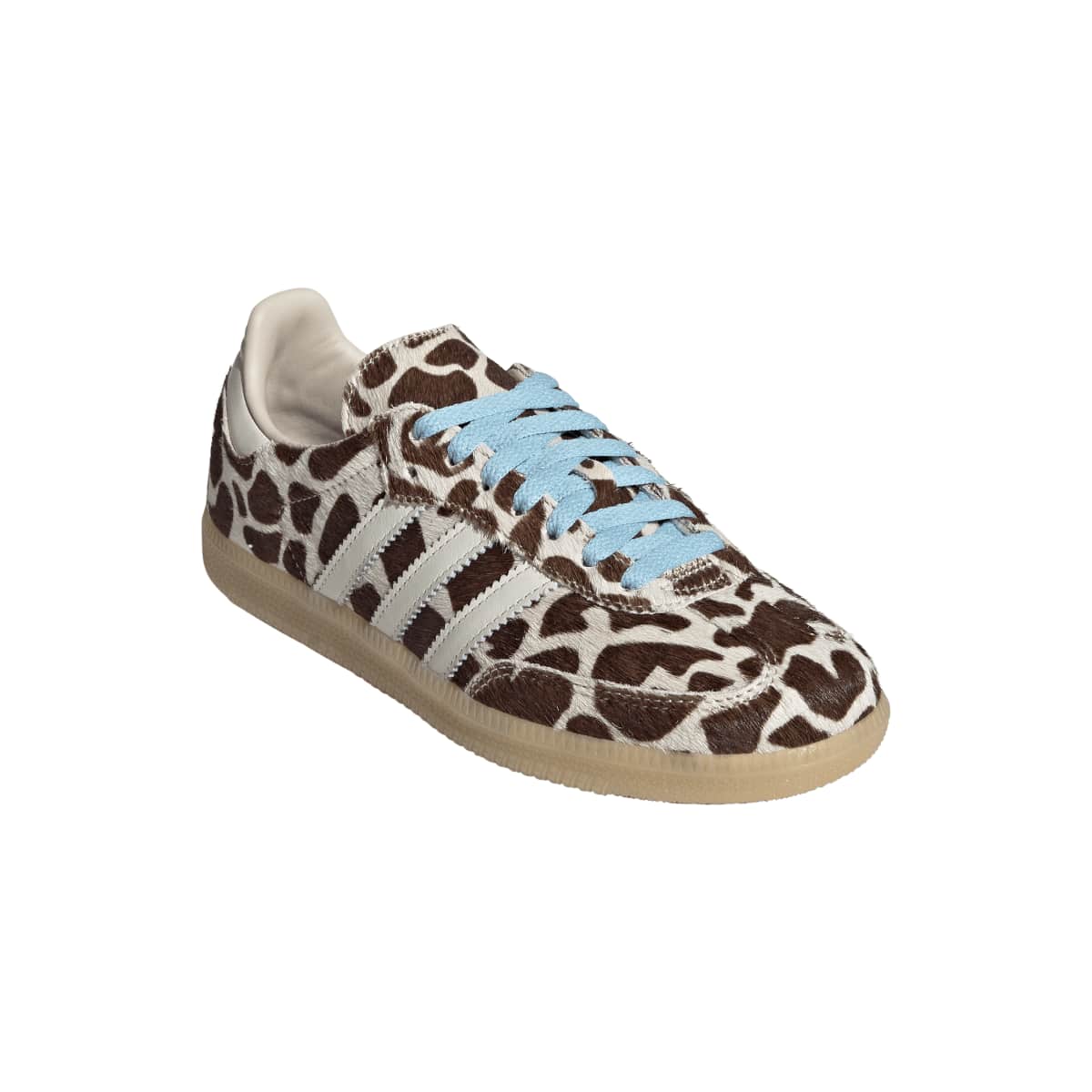 Adidas Samba OG Womans Animal Print Ivory Stripes