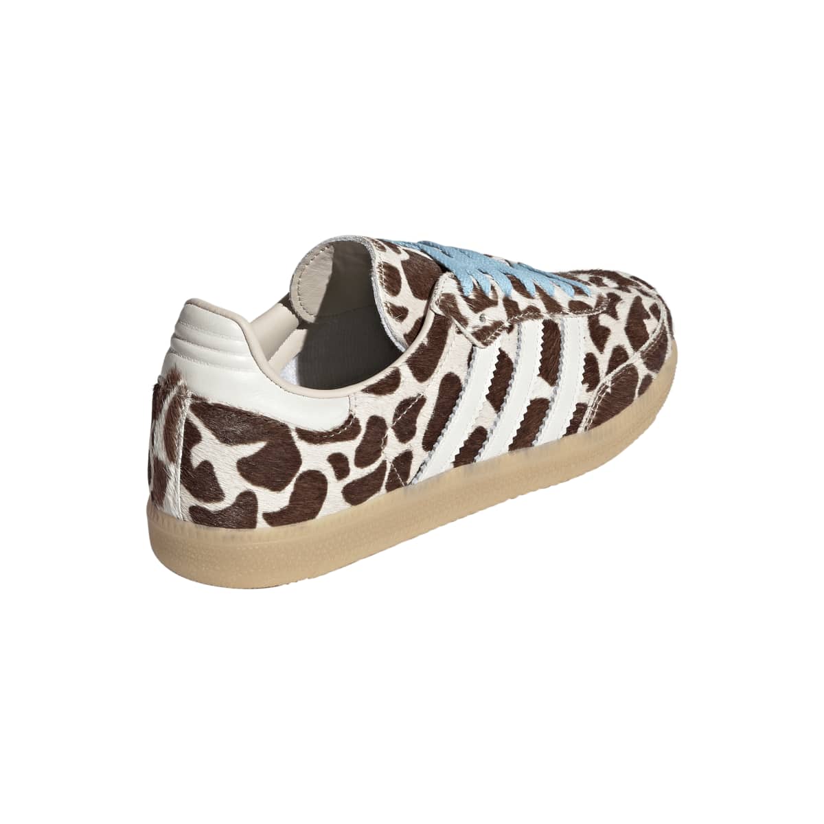 Adidas Samba OG Womans Animal Print Ivory Stripes