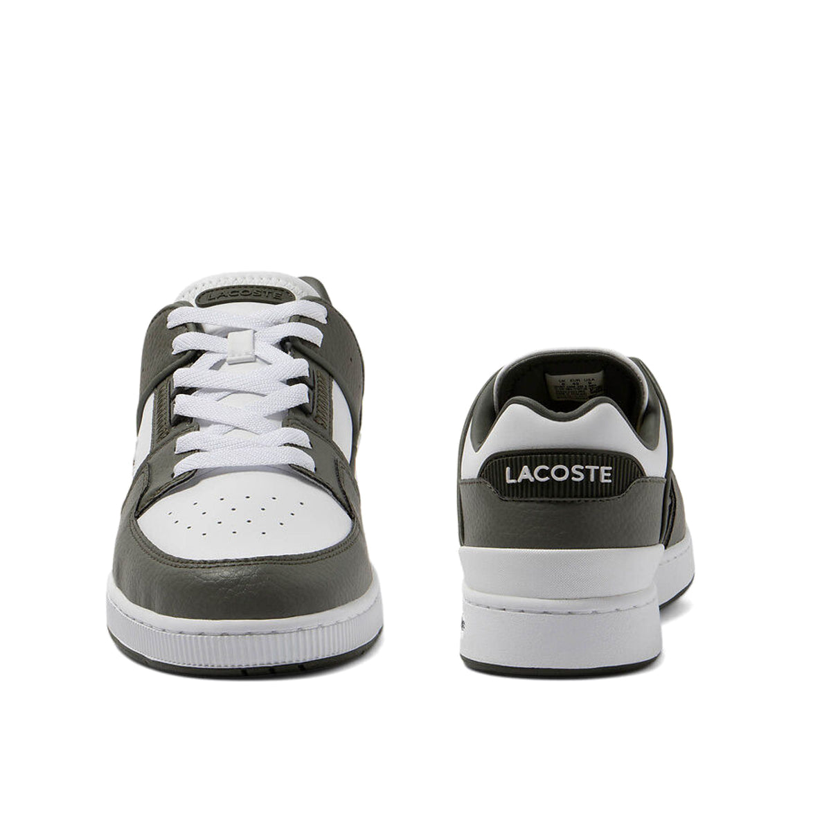 Lacoste Court Cage White Khaki Mens