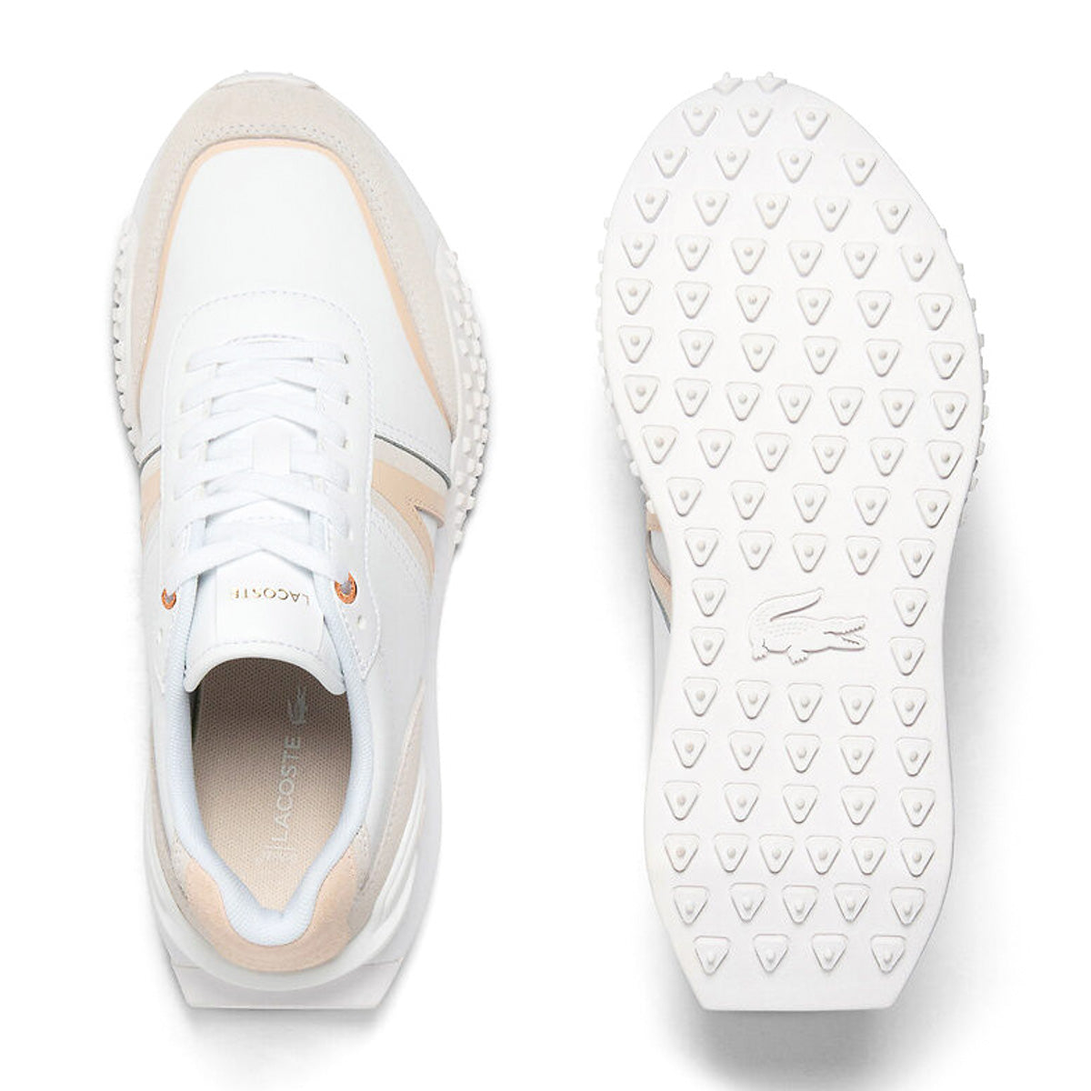 Lacoste L Spin Deluxe White Light Pink