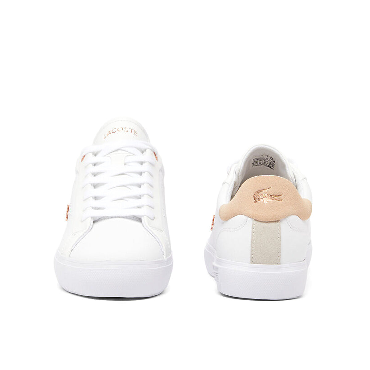 Lacoste Powercourt 2.0 White Light Pink