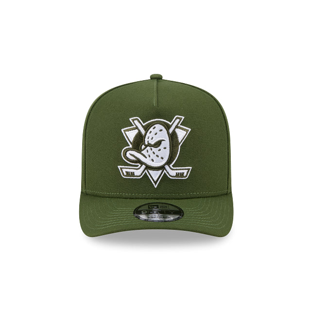 New Era 9Fifty AFrame Anaheim Ducks Green Cap