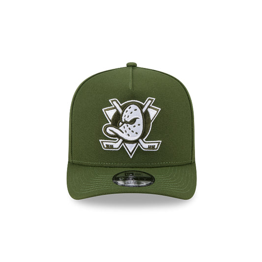 New Era 9Fifty AFrame Anaheim Ducks Green Cap