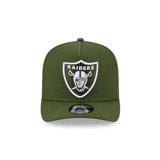 New Era 9Fifty AFrame Raiders Green Cap