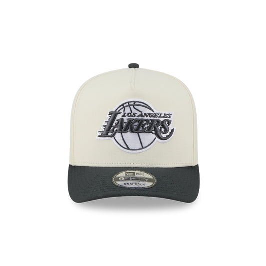 New Era 9Fifty Lakers 2 Tone Off White and Steel