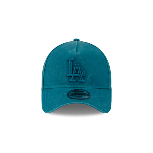 New Era 9Forty AFrame LA Dodgers Cap Teal Vintage Washed