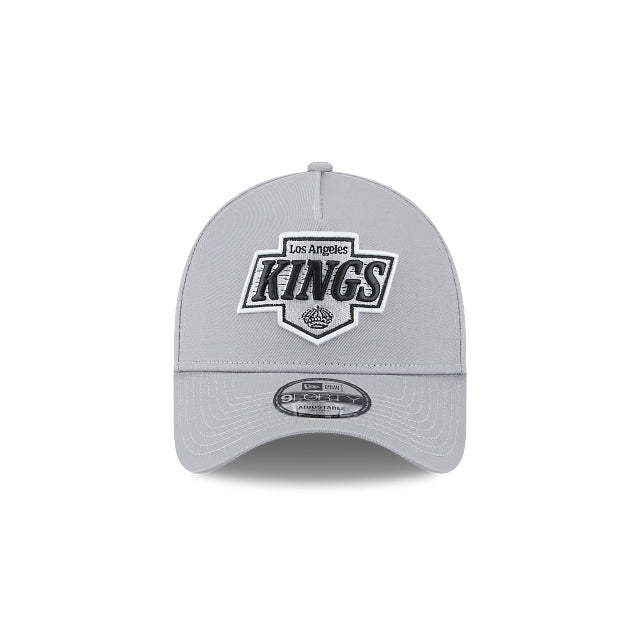 New Era 9Forty AFrame LA Kings Cap Grey Black Logo