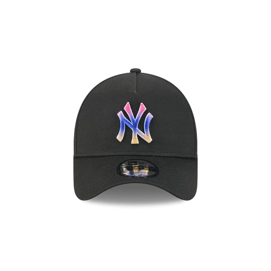 New Era 9Forty AFrame NY Yankees Cap Black Tropical Blend Logo
