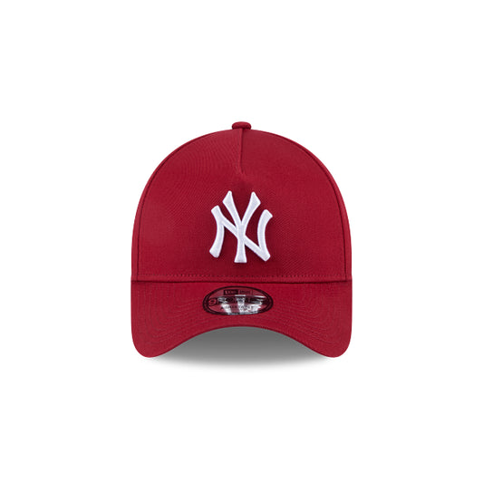 New Era 9Forty AFrame New York Yankees Cap Red White Logo