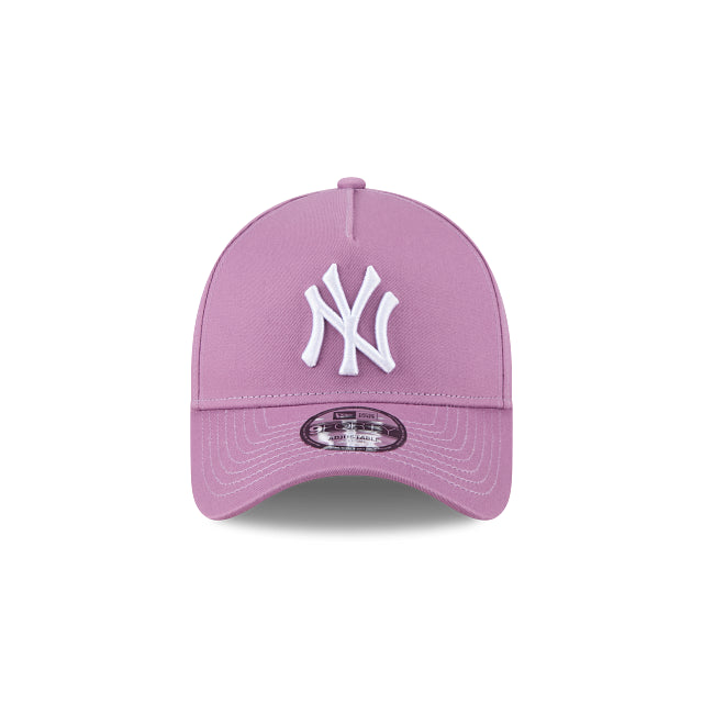 New Era 9Forty AFrame New York Yankees Purple white logo