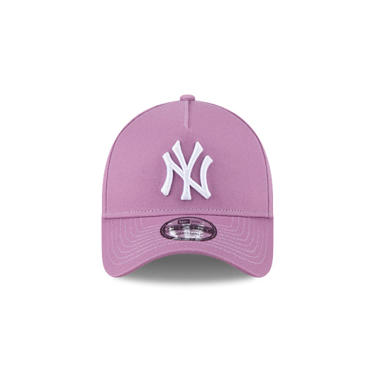 New Era 9Forty AFrame New York Yankees Purple white logo