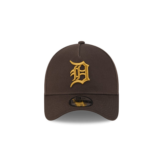 New Era 9Forty AFrame World Series Detroit Tigers Brown Gold Logo
