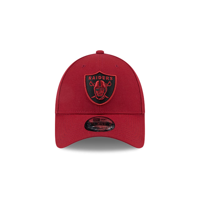 New Era 9Forty Snapback Raiders Cap Red Black Logo