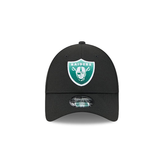 New Era 9Forty Snapback Raiders Emerald Blend on Black