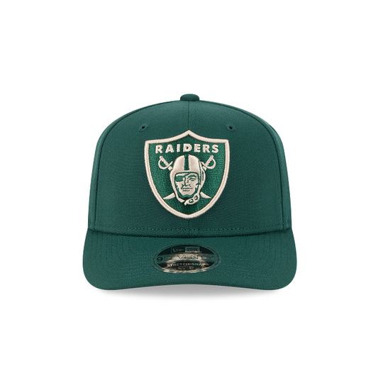 New Era 9Seventy Raiders Cap Dark Green Silver Logo