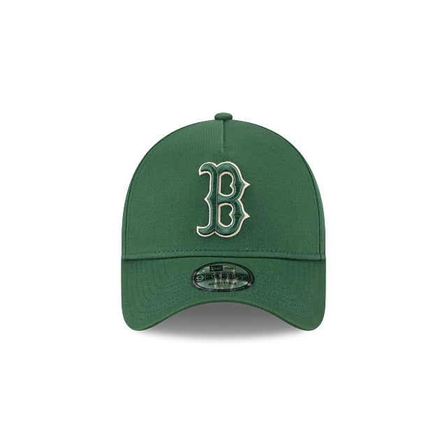 New Era 9forty AFrame Cilantro Green Boston Red Sox Cap