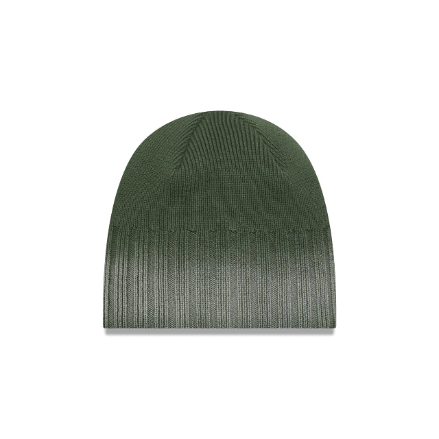 New Era Skully Gradient Green Rib Beanie