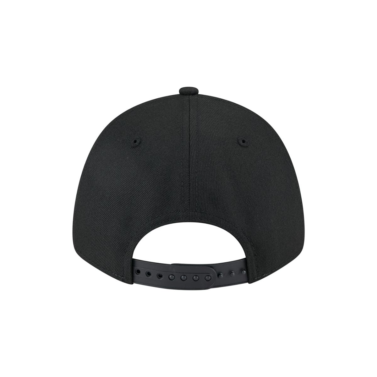 New Era 9Forty Snapback Chicago Bulls Cap Black Metallic Black Logo