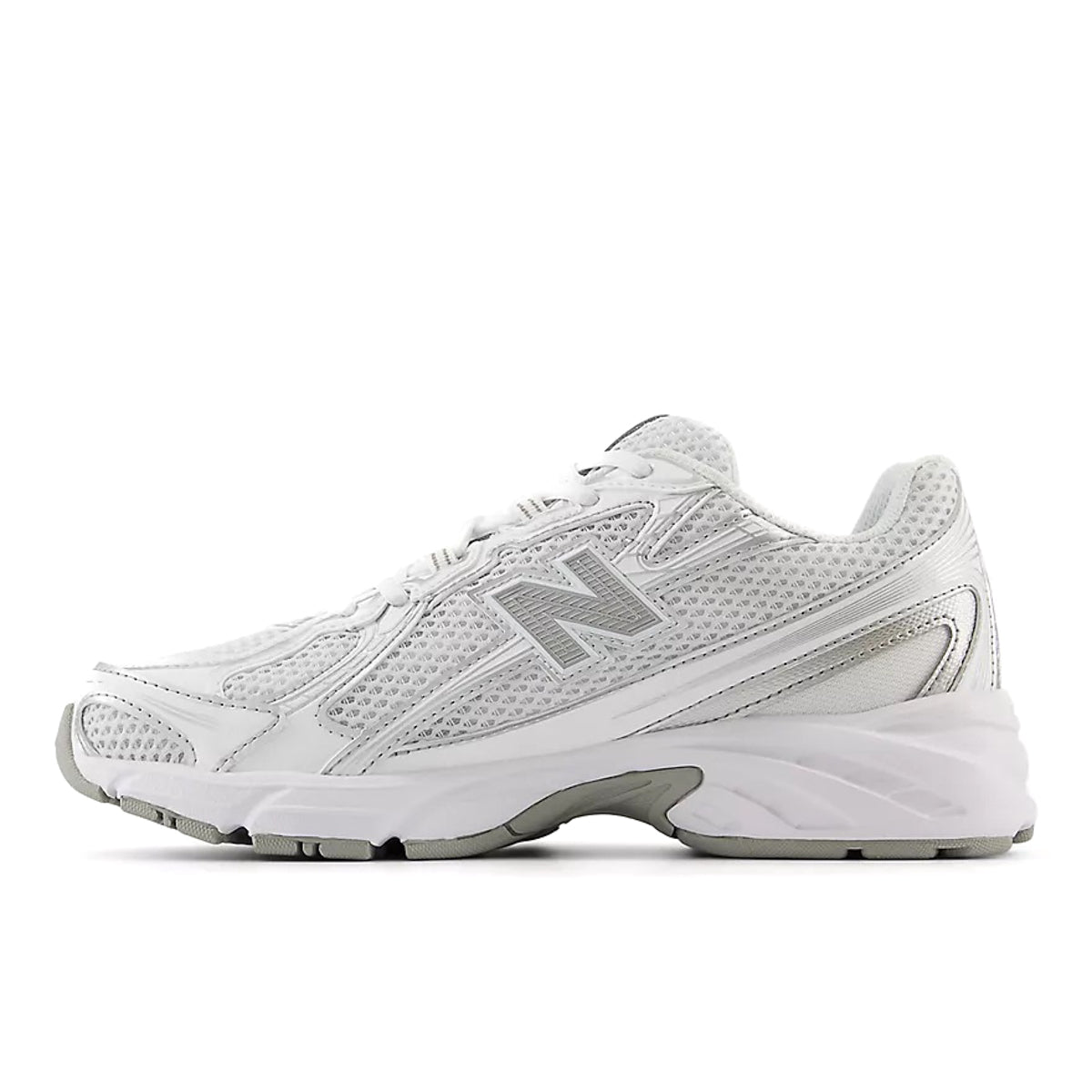 New Balance U740WM2 White Metallic Silver