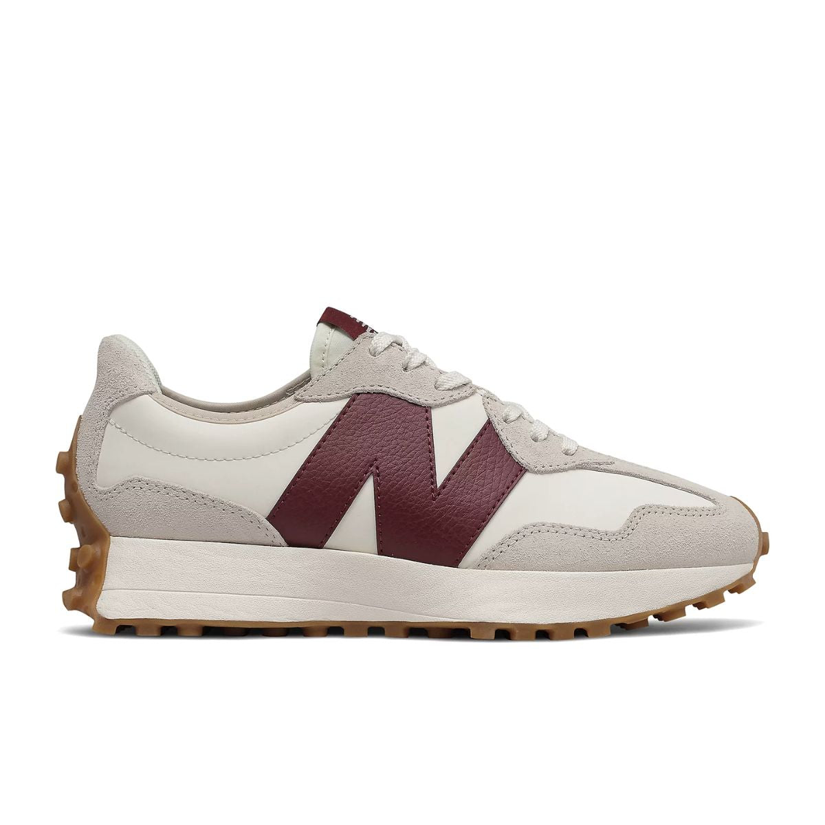 New Balance Womens 327 Moonbeam Burgundy WS327KA