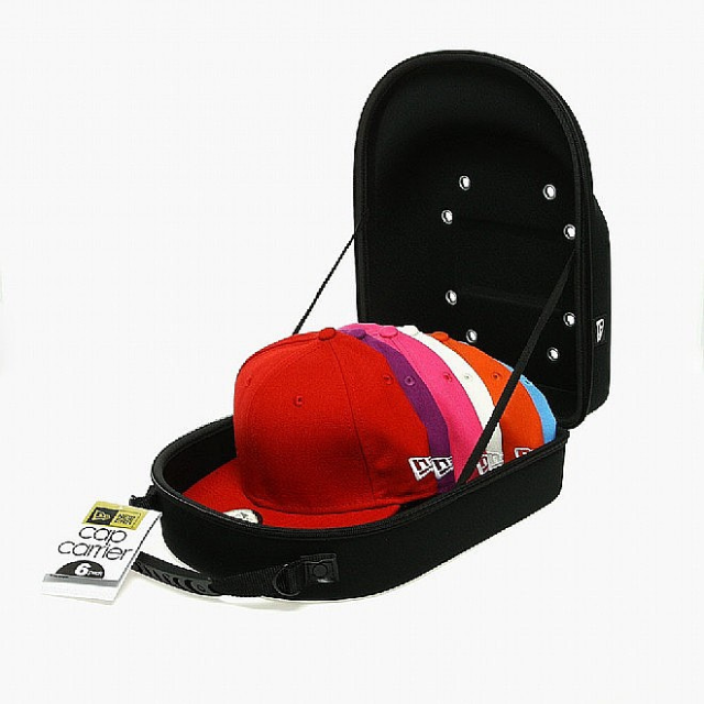 New Era 6 Pack Black Cap Carrier