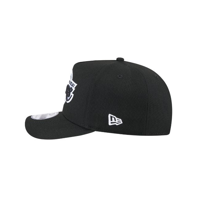 New Era 9Fifty AFrame LA Lakers Cap Black White Logo