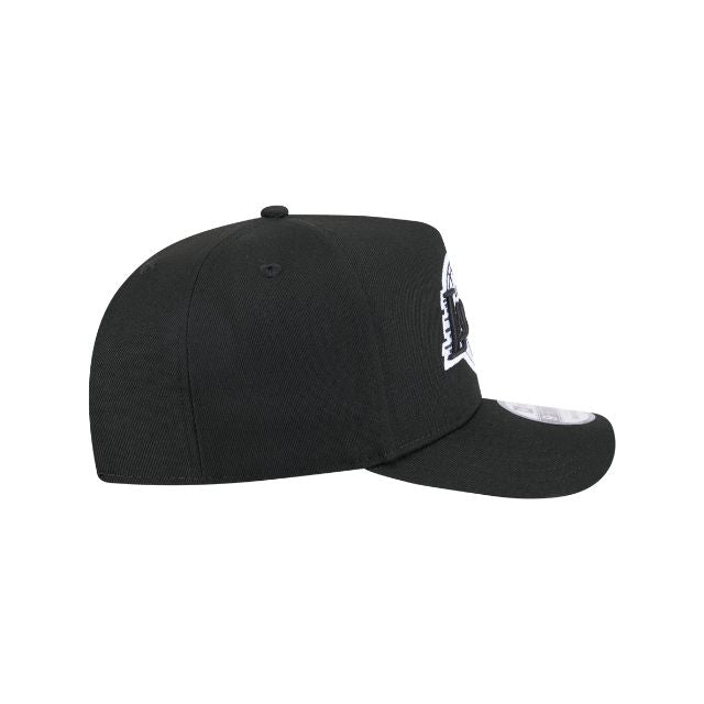 New Era 9Fifty AFrame LA Lakers Cap Black White Logo