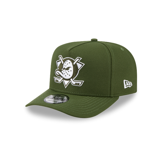 New Era 9Fifty AFrame Anaheim Ducks Green Cap