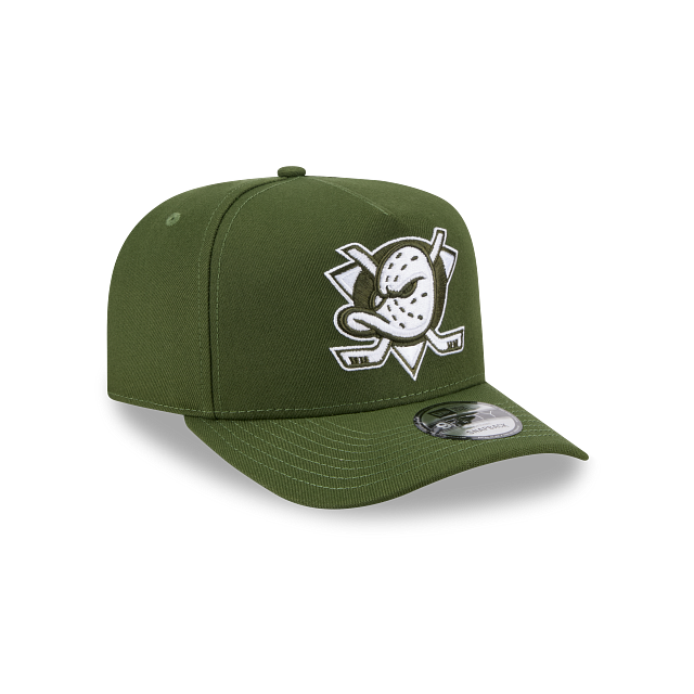 New Era 9Fifty AFrame Anaheim Ducks Green Cap