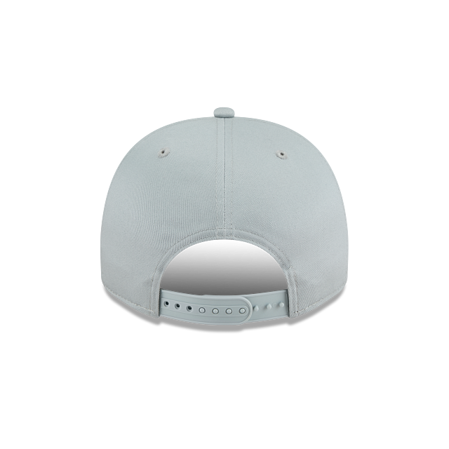 New Era 9Fifty AFrame Chicago Bulls Grey Silver logo