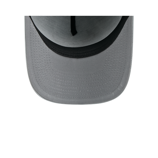New Era 9Fifty AFrame Chicago Bulls Grey Silver logo