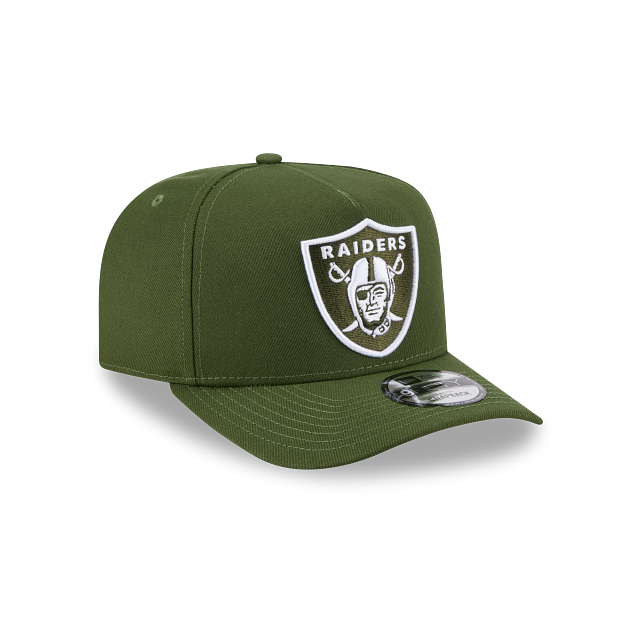 New Era 9Fifty AFrame Raiders Green Cap
