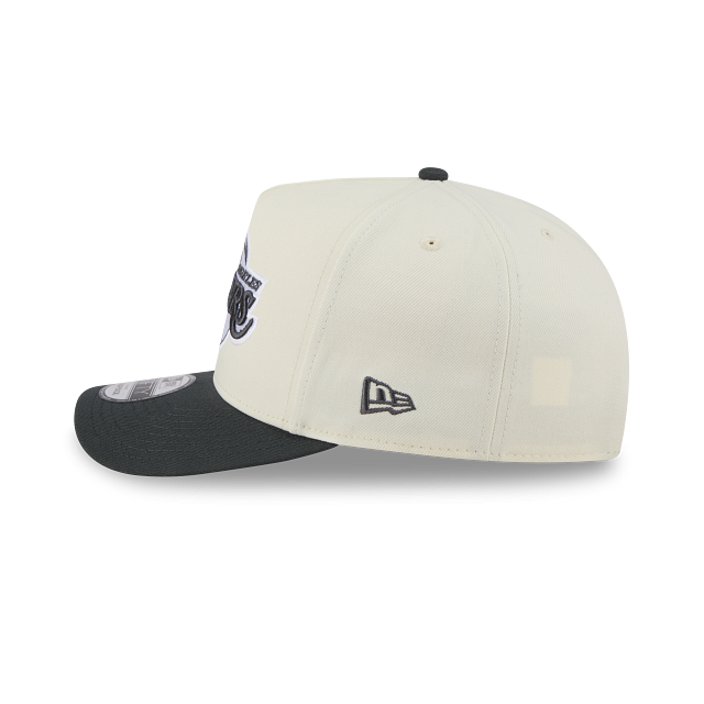 New Era 9Fifty Lakers 2 Tone Off White and Steel