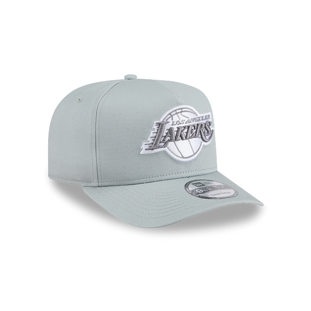 New Era 9Fifty Lakers Grey Silver Logo Cap