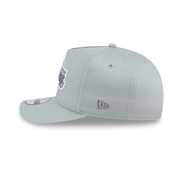 New Era 9Fifty Lakers Grey Silver Logo Cap