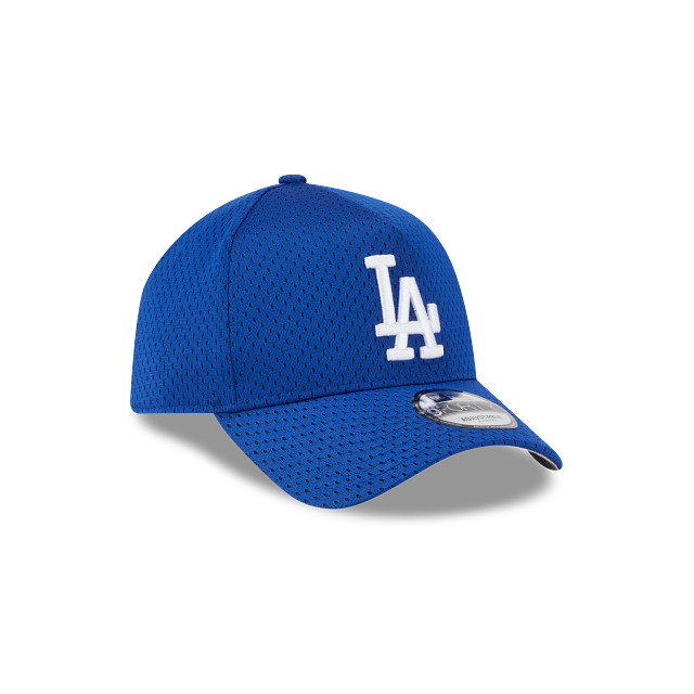 New Era 9Forty AFrame Basketball Mesh LA Dodgers Cap Blue White Logo