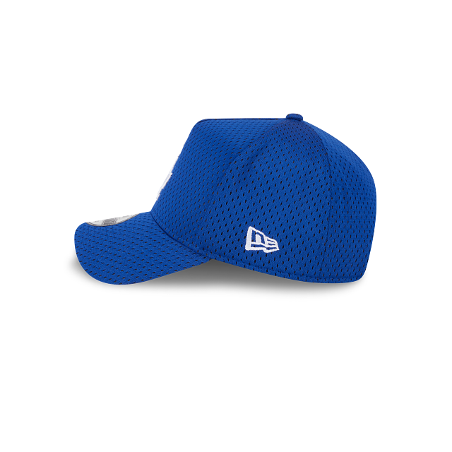 New Era 9Forty AFrame Basketball Mesh LA Dodgers Cap Blue White Logo