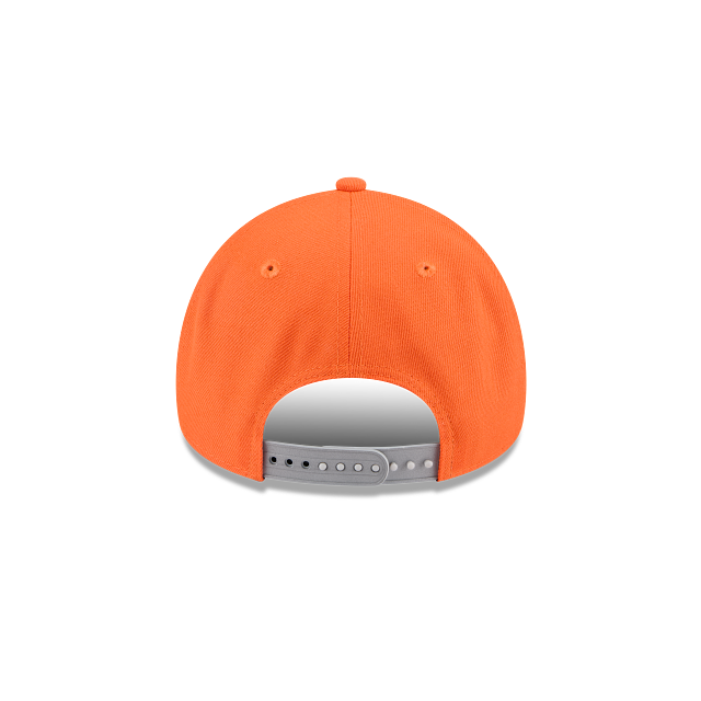 New Era 9Forty AFrame Chicago Bulls Cap Orange HiViz