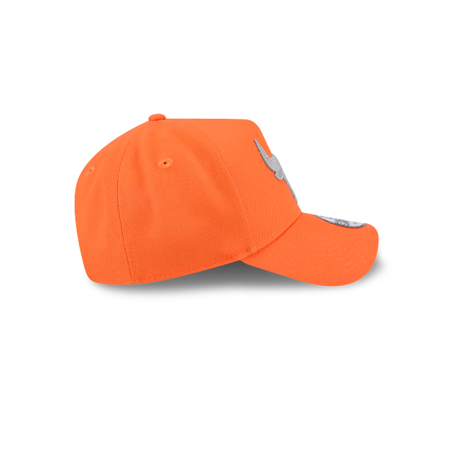 New Era 9Forty AFrame Chicago Bulls Cap Orange HiViz