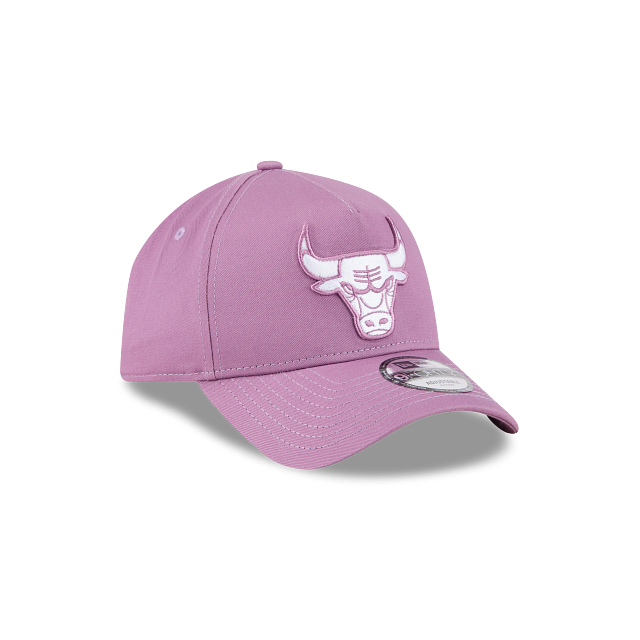 New Era 9Forty AFrame Chicago Bulls Purple white logo Cap