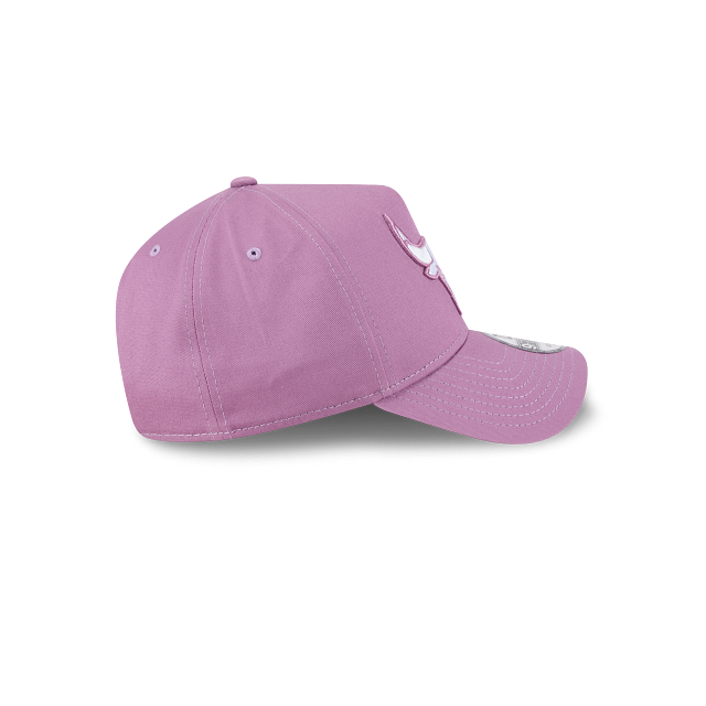 New Era 9Forty AFrame Chicago Bulls Purple white logo Cap